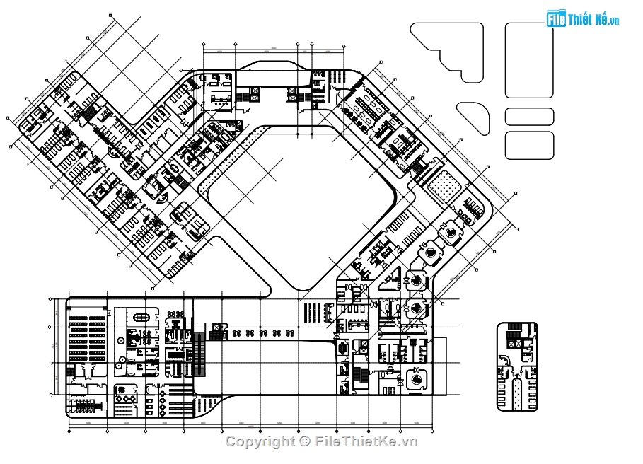 đồ án bệnh viện,mô hình revit,phối cảnh d5 render,bệnh viện đa khoa