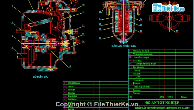 động cơ CA4DF2,đồ án ô tô,cung cấp nhiên liệu động cơ CA4DF2,động cơ xe khách
