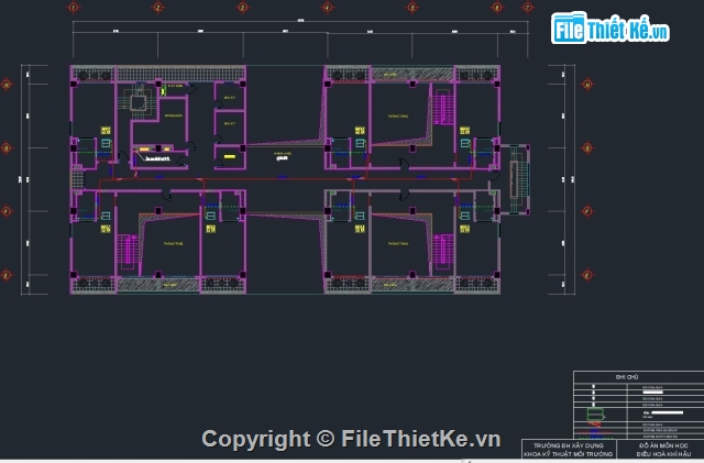 Cad điều hòa,đồ án điều hòa,Đồ án điện lạnh,Cad đồ án