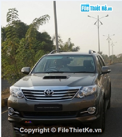 Đồ án động cơ 2TR-FE,Toyota Fortuner 2.7,Đồ án động cơ 2TR-FE trên xe Toyota