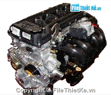 Đồ án động cơ 2TR-FE,Toyota Fortuner 2.7,Đồ án động cơ 2TR-FE trên xe Toyota