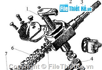 Đồ án hệ thống lái,hệ thống lái xe,hệ thống lái xe tải,hệ thống lái xe tải hạng trung