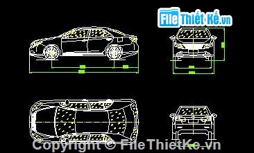 phanh ô tô toyota camry,phanh ô tô con 5 chỗ,cad phanh ô tô toyota camry