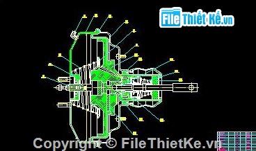 phanh ô tô toyota camry,phanh ô tô con 5 chỗ,cad phanh ô tô toyota camry