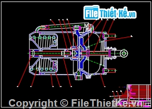 Đồ án phanh,Đồ án hệ thống phanh,hệ thống phanh trên xe kamaz 43255