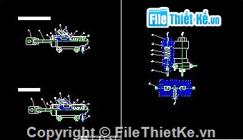 hệ thống phanh xe,phanh xe tải,cad phanh xe tải