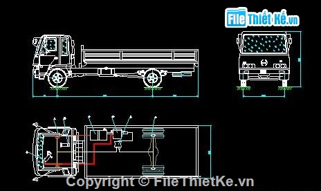 hệ thống phanh xe,phanh xe tải,cad phanh xe tải