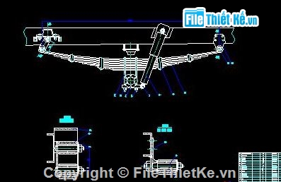 hệ thống treo xe tải,hệ thống treo cho xe tải,hệ thống treo xe tải file cad