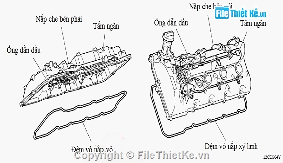 khai thác động cơ,Đồ án khai thác động cơ 1AZ-FE,khai thác động cơ N74,khai thác động cơ s58