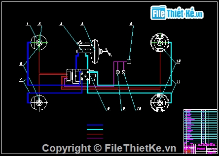 Đồ án,đồ án ô tô,Bản vẽ đồ án ô tô,đồ án hệ thống phanh
