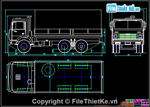 Đồ án,Đồ án khai thác hệ thống treo ôtô,hệ thống treo ôtô KAMAZ-5320