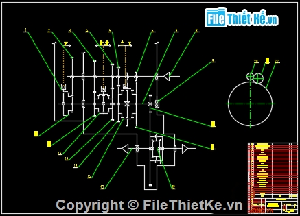 khai thác hệ thống truyền lực,Đồ án ô ô tô,truyền thống