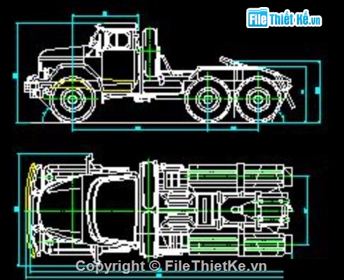 quay vòng xe,ZIL-131B,khảo sát kỹ thuật,đồ án ô tô