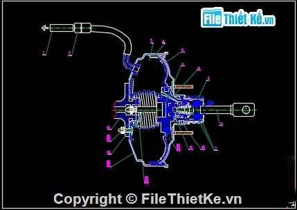 đồ án ô tô,hệ thống phanh xe,phanh xe trên xe kia a