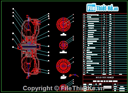 Đồ án,hộp số tự động F4A4B,Đồ án khảo sát hộp số tự động