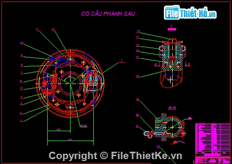 khảo sát kiểm nghiệm hệ thống phanh,Đồ án phanh,Đồ án