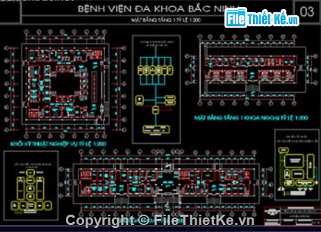 kiến trúc bệnh viện,Đồ án Kiến trúc,đồ án kiến trúc bệnh viện
