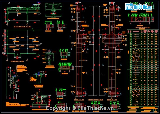 đồ án bê tông cốt thép,đồ án btct,đồ án bê tông,nhà công nghiệp lắp ghép,khung ngang nhà công nghiệp