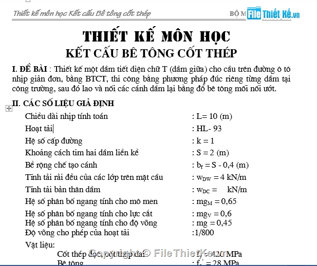 Đồ án,BTCT,Đồ án BTCT,đồ án môn học,GTVT,22tcn272-05