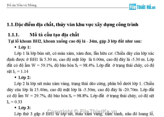 Đồ án nền móng,bố trí chung trụ cầu,cấu tạo cọc,bố trí cốt thép bệ móng,thiết kế móng cọc