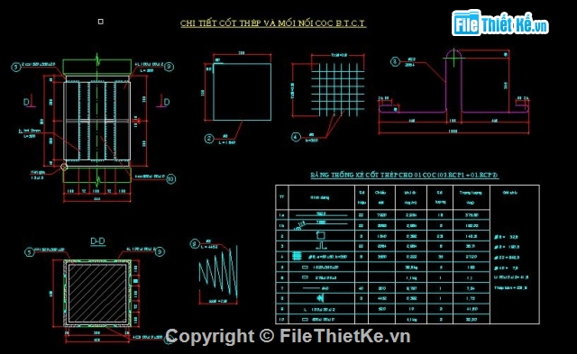 Đồ án nền móng,bố trí chung trụ cầu,cấu tạo cọc,bố trí cốt thép bệ móng,thiết kế móng cọc