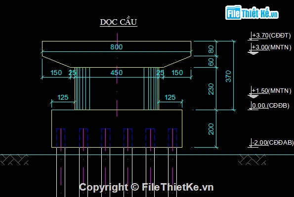 Đồ án,Đồ án nền móng,nền,móng,Đồ án nền móng đầy đủ,fbpier