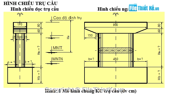 Đồ án,Đồ án nền móng,đồ án môn học,BH2,FBpier