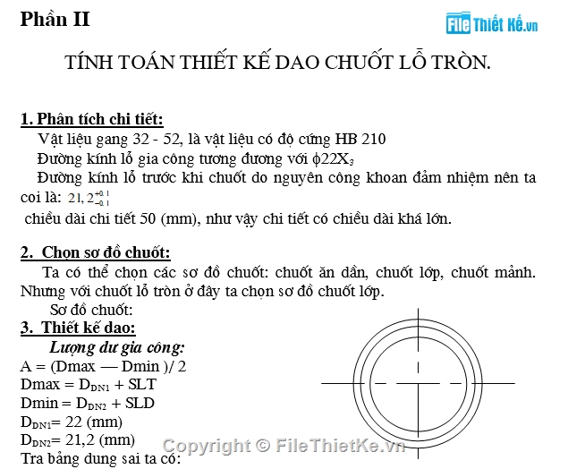 dụng cụ cắt,thiết kế dụng cụ cắt,dao tiện định hình,dao chuốt lỗ trụ,dao phay đĩa modul