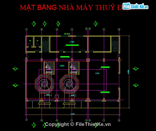 đồ án thuỷ điện tâm trục thuỷ lợi,đồ án môn học thuỷ điện,đồ án môn học
