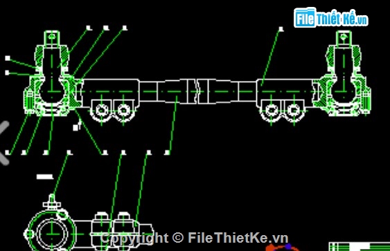hệ thống lái xe,hệ thống lái,hệ thống lái xe KAMAZ-5320