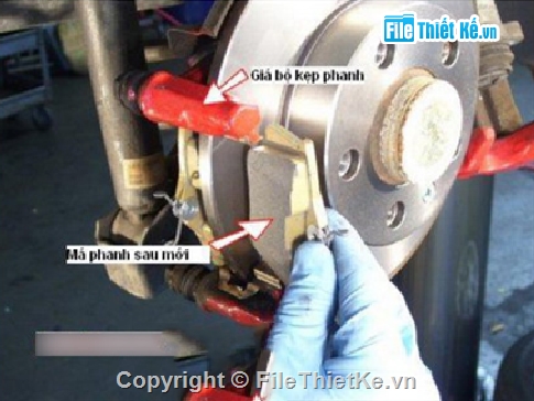Đồ án phanh,Đồ án phanh abs,phanh xe hyundai