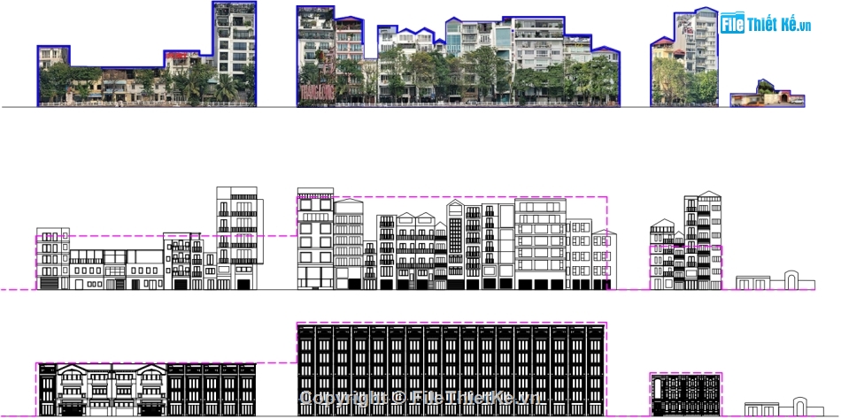 ĐỒ ÁN Q3,THIẾT KẾ TUYẾN PHỐ ĐÔ THỊ,ĐỒ ÁN QUY HOẠCH,thư viện sketchup,CHÙA CHÂU LONG – 160 PHỐ TRẤN VŨ