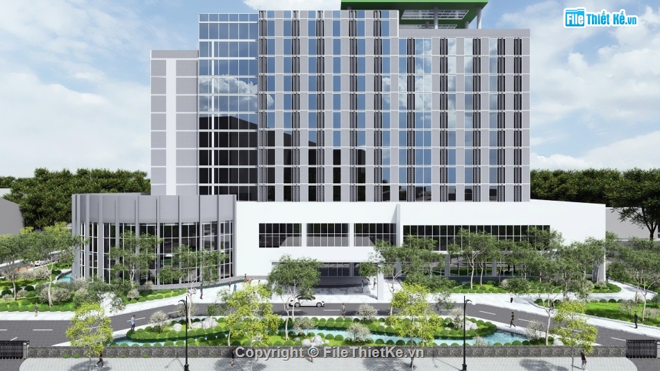 Đồ án,khách sạn,tầng hầm,revit,khách sạn 4 tầng