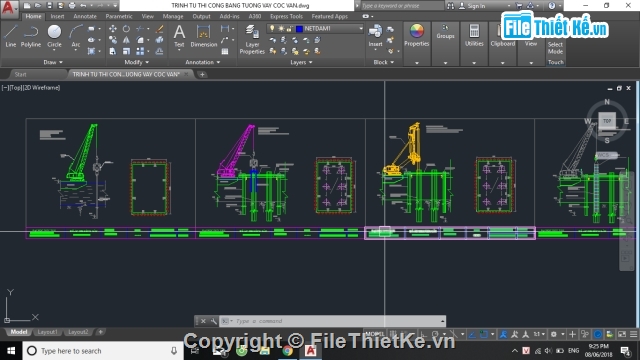 thi công cầu,móng trụ cầu,thi công móng trụ cầu,đồ án thi công cầu