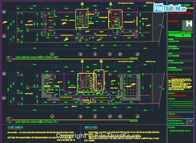 6.2x17m,bản vẽ biệt thự 2 tầng,cad + sketchup biệt thự 2 tầng,biêt thự 2 tầng full két cấu