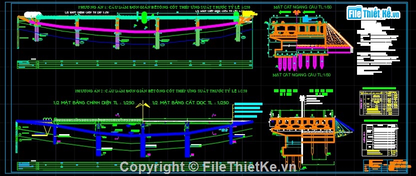Đồ án,thiết kế cad ô tô,cốt thép,thiết kế cầu,bê tông cốt thép