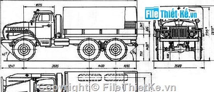 cơ cấu lái xe,cơ cấu lái xe ural-4320,thiết kế cơ cấu lái xe