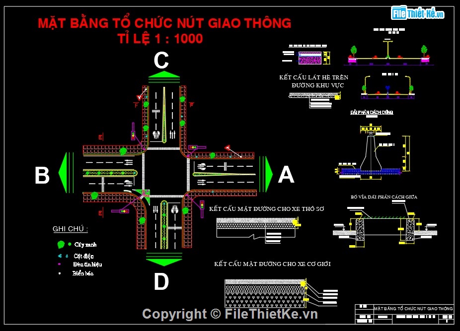Đồ án,thuyết minh,thiết kế đường,thuyết minh thiết kế,thiết kế nút giao,Đồ án thuyết minh