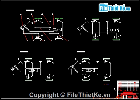 Đồ án hệ thống lái,Đồ án,có hai cầu dẫn hướng,hướng dẫn,thiết kế cầu