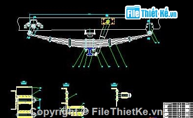 hệ thống treo xe,hệ thống treo xe tải,cad hệ thống treo xe,hệ thống treo xe cad