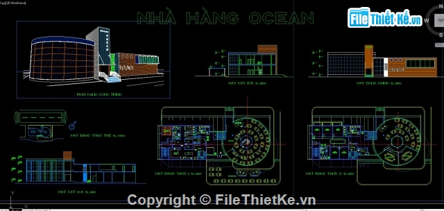 Đồ án thiết kế nhà hàng,Đồ án kiến trúc nhà hàng,Đồ án nhà hàng,Đồ án K3,kiến trúc nhà hàng