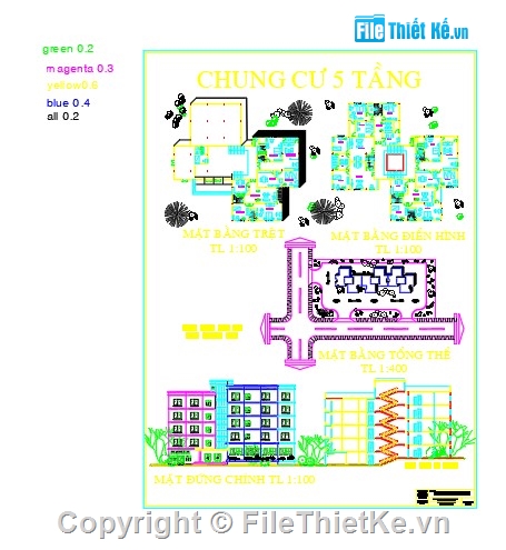 Đồ án,nhà 4 tầng,4 tầng,kiến trúc tòa tháp,nhà 5 tầng,kiến trúc 5 tầng