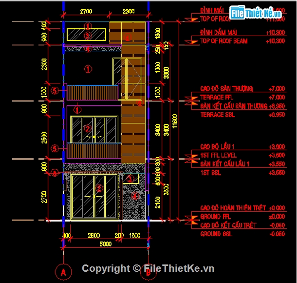 nhà 3 tầng,thiết kế nhà 3 tầng,nhà phố 3 tầng