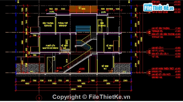 nhà 3 tầng,thiết kế nhà 3 tầng,nhà phố 3 tầng