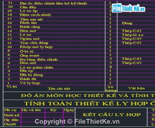 ly hợp xe zil,ly hợp xe,file cad ly hợp xe