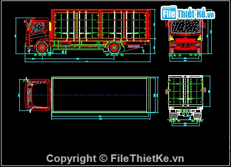 Đồ án,đồ án thiết kế xe tải,bản vẽ đồ án thiết kế xe tải
