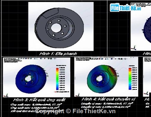 tính toán,Đồ án,hệ thống phanh trước xe