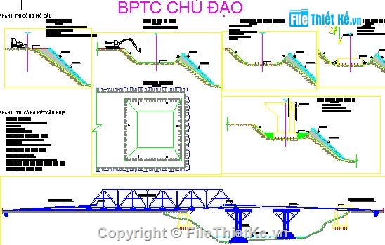 thi công cầu,Đồ án tổ chức thi công cầu,thiết kế thi công và tổ chức thi công kết cấu nhịp,thiết kế thi công,cầu dàn thép