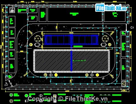 tiến độ thi công,mặt bằng,thiết kế thi công,đồ án tổ chức thi công