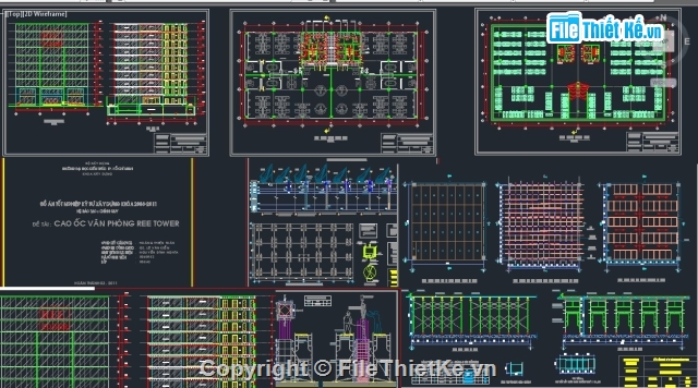 Đồ án tòa nhà REE Tower,Cao ốc văn phòng Ree Tower,REE Tower,Tòa nhà cao tầng,tòa nhà REE Tower